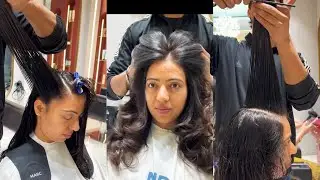 Long layer haircut tutorial// uniform layers haircut