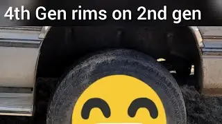 Dodge 4th Gen Rims on A 2nd Gen Do they Fit.