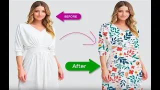 Add Any Pattern to Clothes in Photoshop