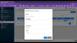 Accounting Journal Entries System in PHP