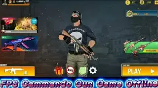 FPS Commando Gun Game | Best Gaming Video 2025 Offline  | Mode mein Dhamakedar Action!