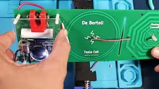 DeBortoli Tesla Coil Assembly video