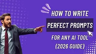 How to Write PERFECT Prompts for ANY AI Tool (2026 Guide)