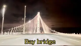 Night Driving from Oakland to Half Moon Bay California