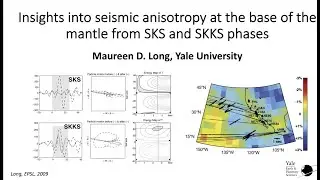 Insights into seismic anisotropy at the base of the mantle from SKS and SKKS phases