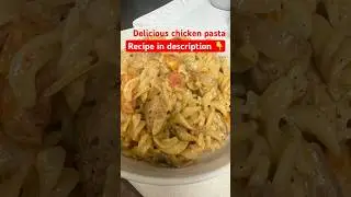 Chicken cheese pasta recipe #food #delicious#easyrecipe #tasty#canada