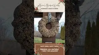 Birdseed Wreath Glow-Up for Your Backyard!