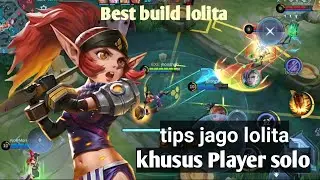 TIPS MONTAGE LOLITA PAKE CARA INI || TUTORIAL LOLITA BUILD EMBLEM DAN ROAMER ROTASINYA