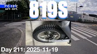 Day 211: Finally got a new Rear Tire [2025-11-19]