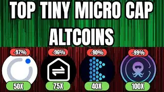 🔥 100X МИКРОКАПИЗИРОВАННЫЕ АЛЬТКОИНЫ, КОТОРЫЕ МОЖНО ПОКУПАТЬ ВО ВРЕМЯ КРИПТОВАЛЮТНОГО ОБВАЛА