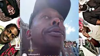 Gillie Da King gives us a tour of his old ￼neighborhood live on IG (No Security)