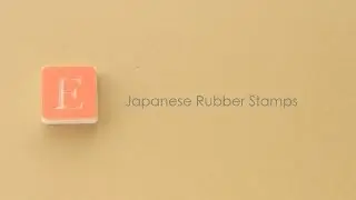 Japanese Rubber Stamps introduction 【JapaneseRubberStamps】