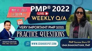 PMP 2022 Success Story of Uma Ramanathan and Live Q/A