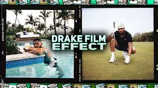 How To Edit Photos Like DRAKE'S Photographer @JAMILGSHERE - FILM CAMERA OVERLAY [PHOTOSHOP]