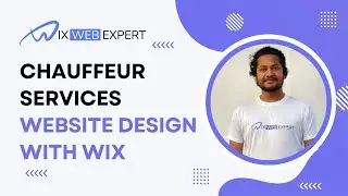 Homepage Design For A Chauffeur Services Website  | Wix Web Expert