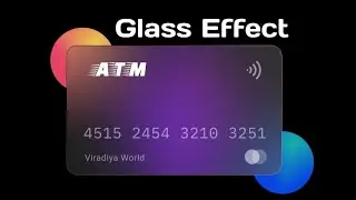 Glass Effect in Figma - Glassmorphism