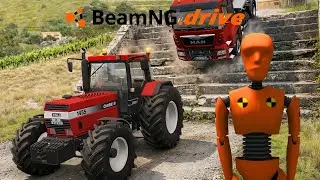 Cars vs Stairs Challenge - BeamNG.drive part 5