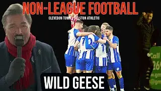 NON LEAGUE FOOTBALL:  CLEVEDON TOWN v HELSTON ATHLETIC