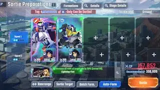 Only 4 Units for EXPERT Eternal Road 4 (Protagonist) with NO DEATH! SD Gundam G Generation Eternal
