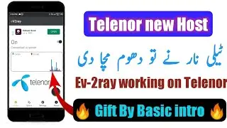Telenor new VPN | V2 ray vpn on Telenor Gift 2022