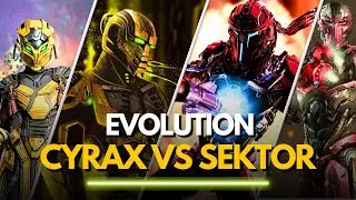 The Evolution of Cyrax VS Sektor in Mortal Kombat Games (1996 - 2025)