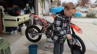2008 KTM 250XCF Engine Rebuild Part 4