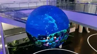 circle led display