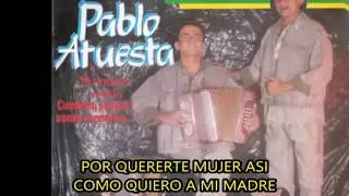 MIENTRAS LLOVIZNABA con letra  PABLO ATUESTA