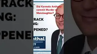 Did #karmeloanthony commit #murder or manslaughter in the stabbing of #austinmetcalf