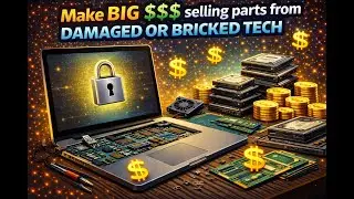Don't Throw it out, Make BIG $$$ selling parts from damaged or bricked tech. Episode 22/265