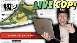 MY BEST COP EVER? Supreme Nike Dunk High Live Cop