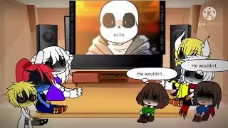 Undertale reacts to Underverse- Resistance
