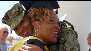Military Son Surprises Mom at Her Master&rsquo;s Graduation | MBU Commencement