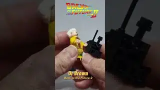 Back to the Future 2 - Doc Brown Minifigure #shorts