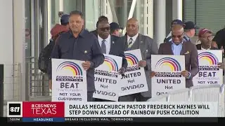 Dallas megachurch pastor steps down as leader of Rainbow PUSH Coalition