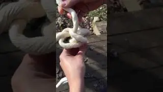 How to tie a 3-strand Matthew Walker Knot
