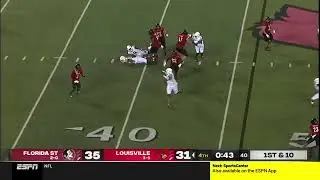 Kevin Knowles Game-Winning Interception vs. Louisville #shorts