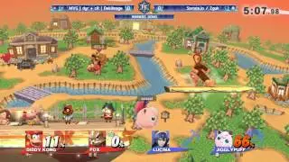 FFIX Smash 4 Doubles  WINNERS SEMIS - MVG | dyr + cR | Dekillsage vs SoronaJo / Zguh
