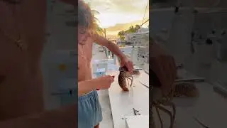 Как чистить лобстера 🦞 #сумасшедший #лобстер #океан #чистый