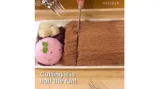 Water shave ice milk ice cream VS blueberry and Lichee ice cream rolls challenge