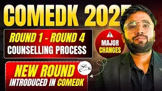 🚨 COMEDK Counselling 2025 MAJOR Changes! | Bonus Round Introduced 🆕 | Full Process Explained