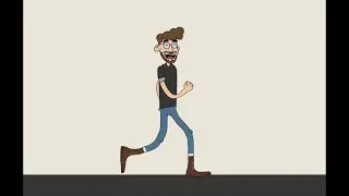 Animated Character Walk Cycle