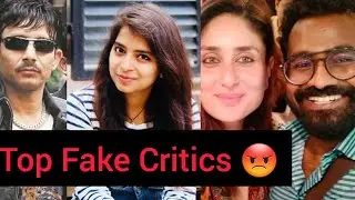 Top 4 Fake Critics / Bollywood Fake Critics /Samosa Critic@krklive @bollywoodwallah