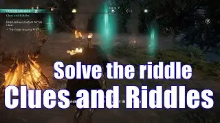 Assassin's Creed Valhalla Clues and Riddles  -Tewdwr's Home Investigation And Solve the riddle