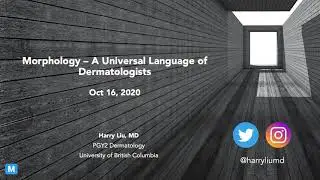 Morphology:  A Universal Language of Dermatologists (MEDSKL)