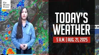 Today's Weather, 5 A.M. | August 21, 2025