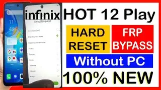 Infinix hot 12 play X6816 format and bypass 2026