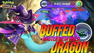 MAKE BUFFED DRAGAPULT THE KING OF DPS WITH THIS GOD-TIER DRAGON DANCE META BUILD! 🔥 | Pokemon Unite
