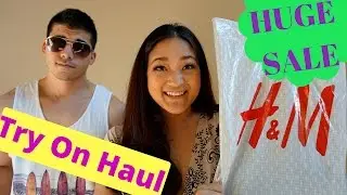 Summer TRY ON Haul | H&M and Macy's ! Huge SALE! Women & Men!