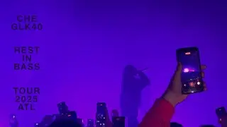 CHE ROCKS OUT IN ATLANTA! | REST IN BASS TOUR 2025 (PIT CAM)